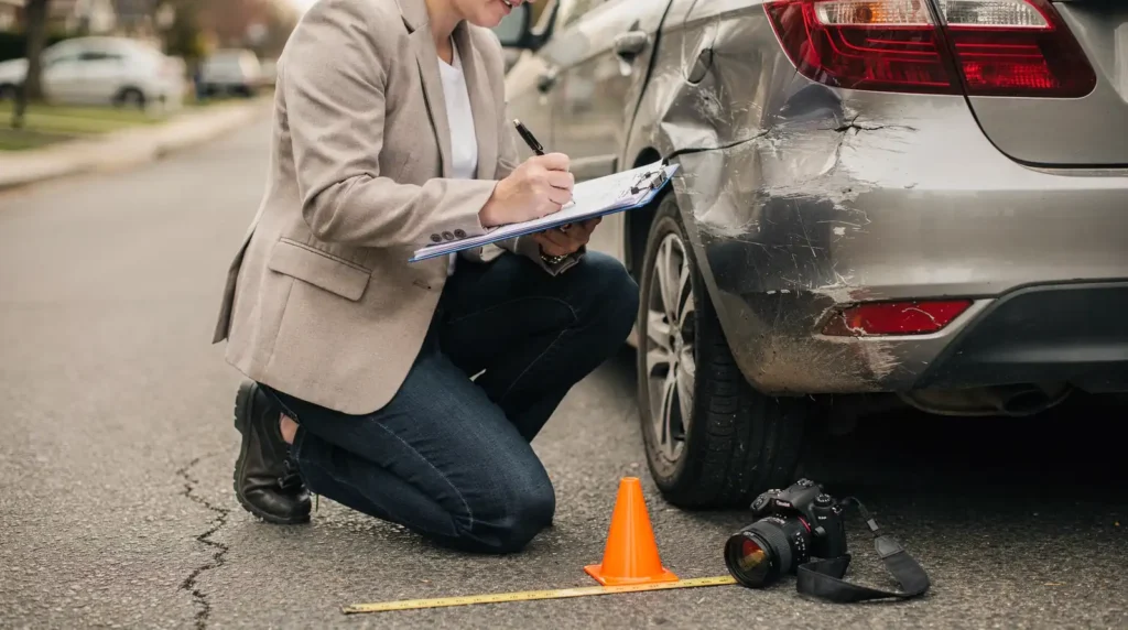 Drivers should exchange contact, insurance, and license details with everyone involved in the crash before