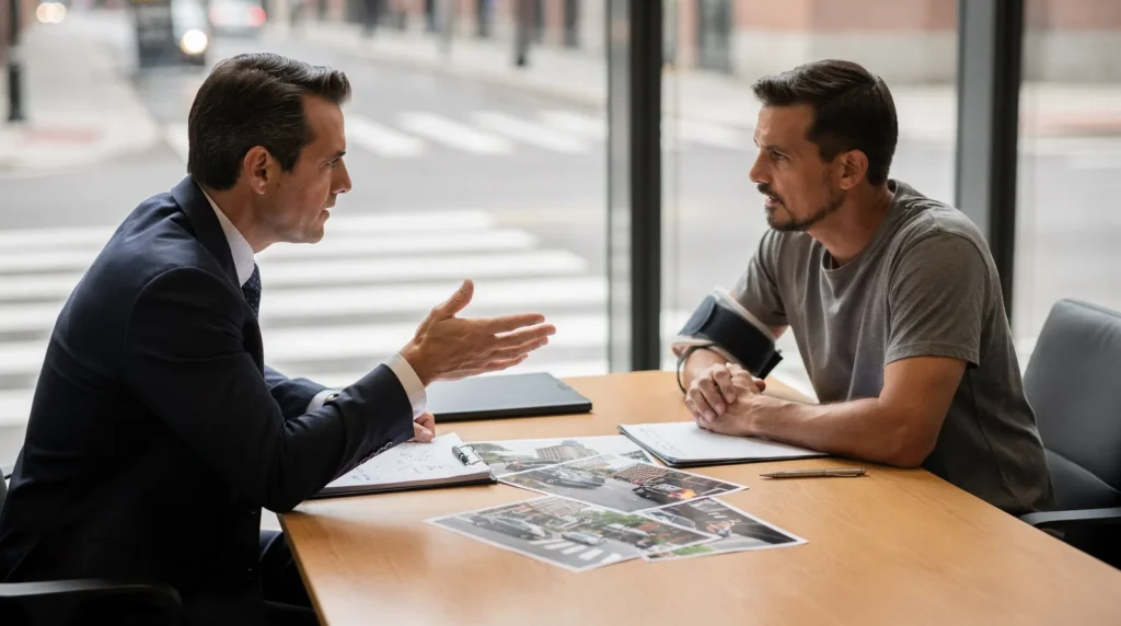 Attorneys handle claims for passengers and drivers hit by Uber or Lyft vehicles downtown.; Distracted